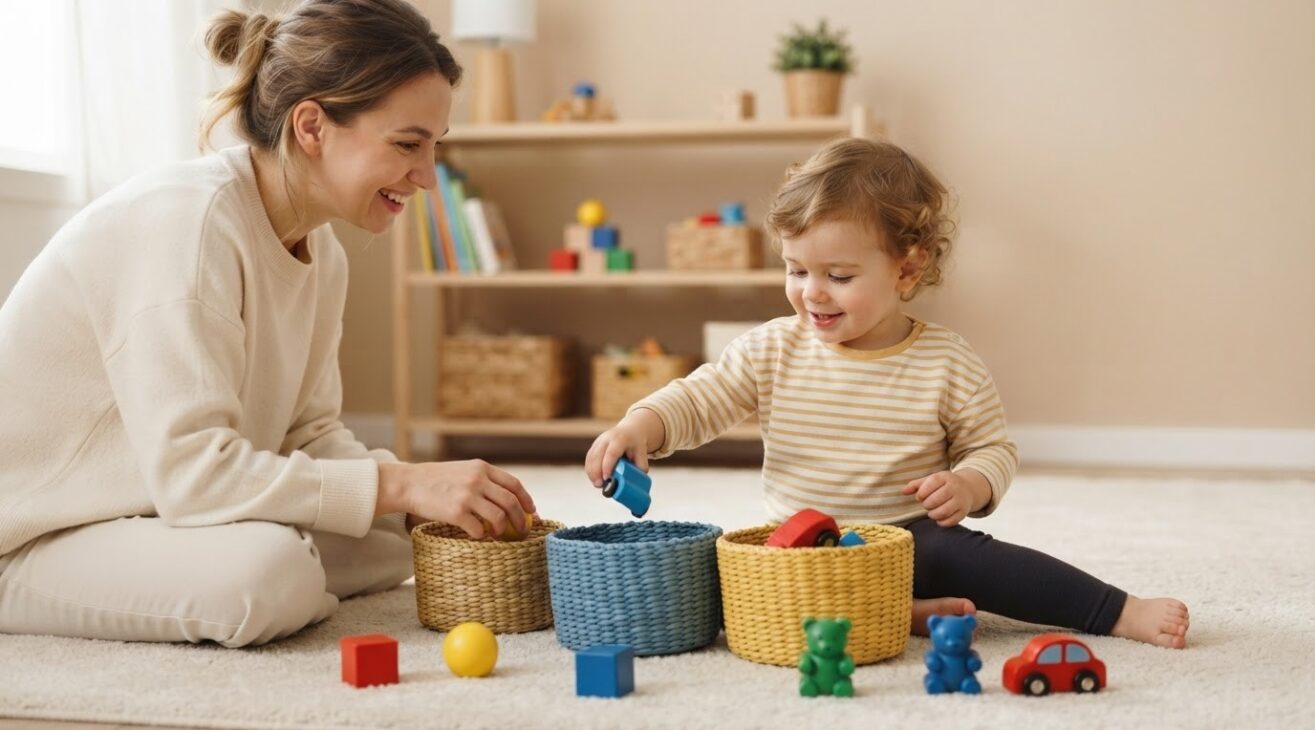 Playful Math: Sorting & Categorizing for 2-Year-Old Toddlers