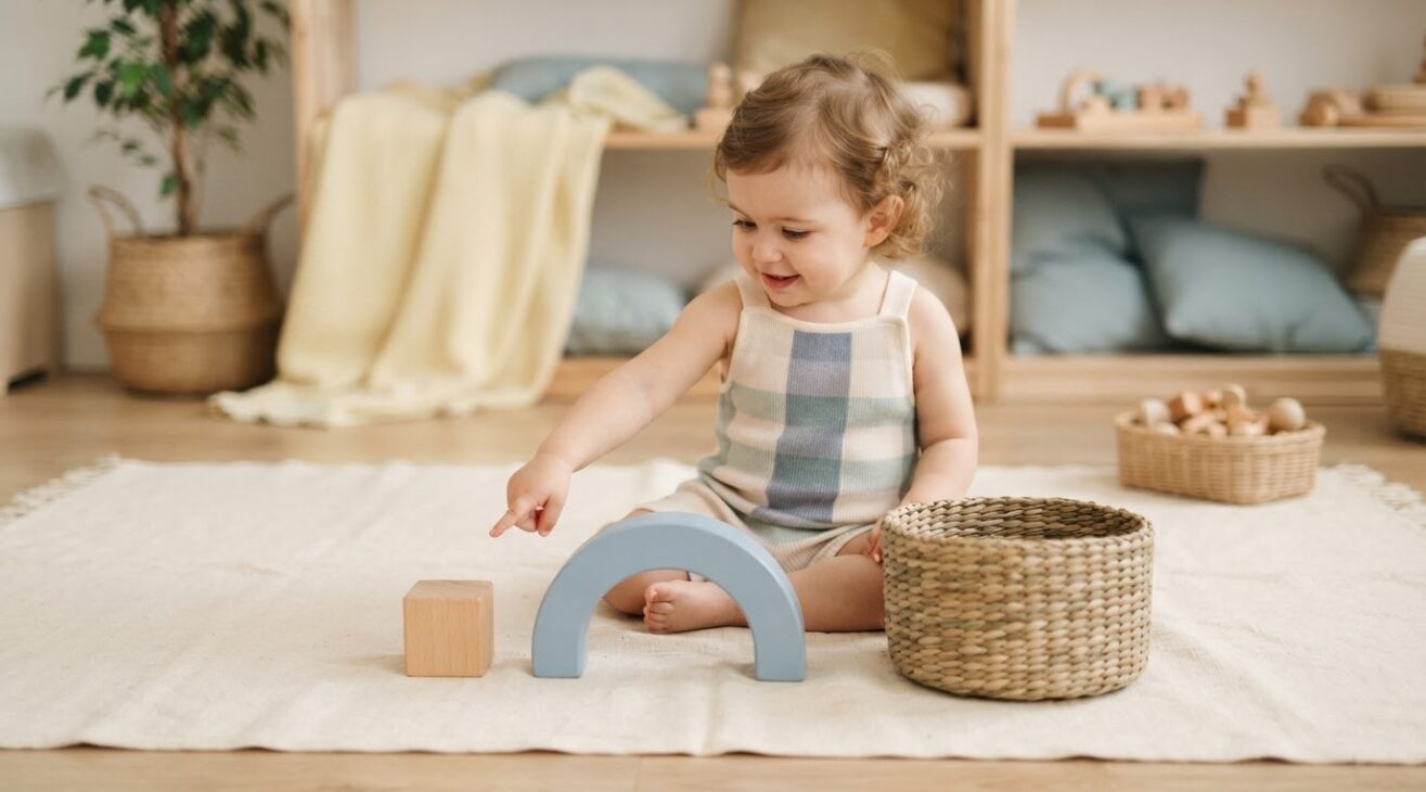 Positions & Spatial Words Activity Cards for 1-Year-Old Toddlers