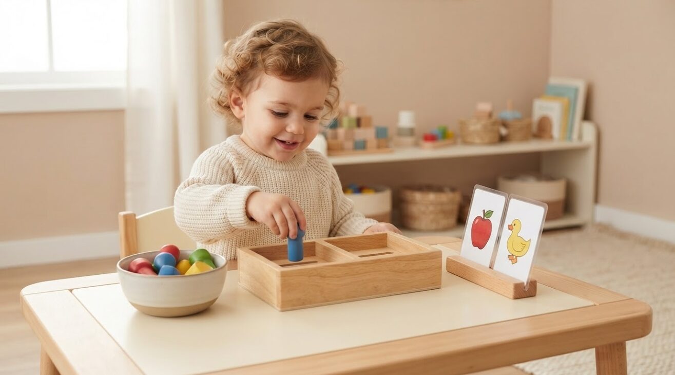 Posting & Pegging Activity Cards for 2-Year-Old Toddlers