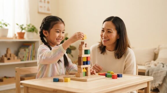 Practice Together: Confidence & Trying for 5 Years learning activity for a 5-year-old