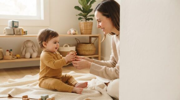 Practice Together: Connection & Responsive Relationships for 10–11 Months learning activity for a 10–11 month old baby