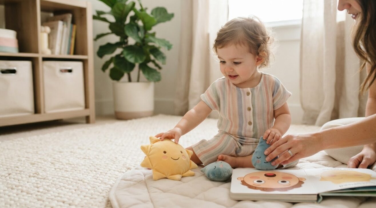 Practice Together: Feelings Vocabulary for 1-Year-Old Toddlers