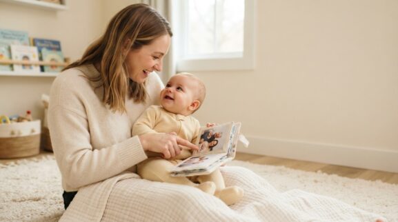 Practice Together: Identity & Family for 4–6 Months learning activity for a 4–6 month old baby