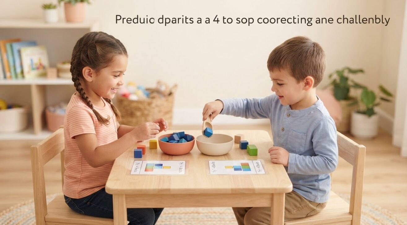 Practice Together: Sharing & Cooperation for 4-Year-Old Kids