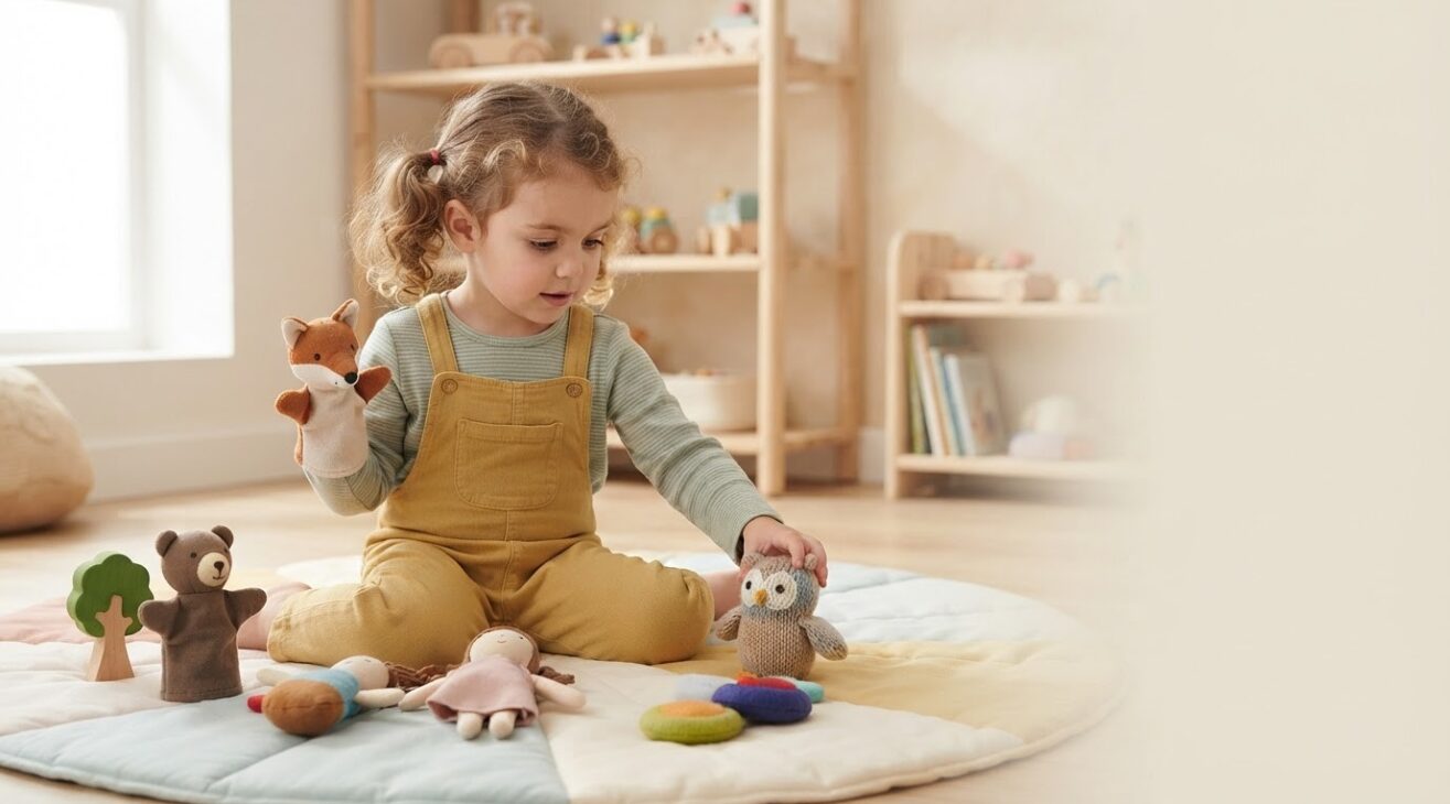 Puppets & Character Play Activity Cards for 3-Year-Old Toddlers