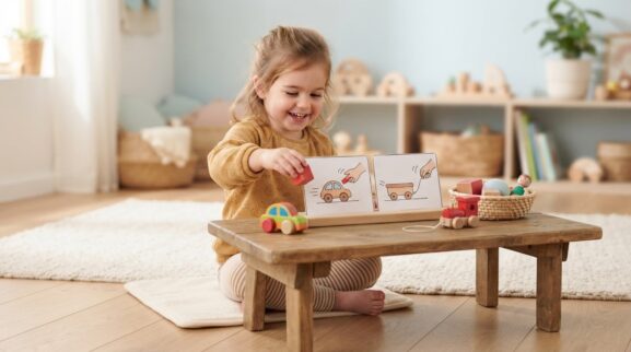 Push, Pull & Motion learning activities for a 2-year-old