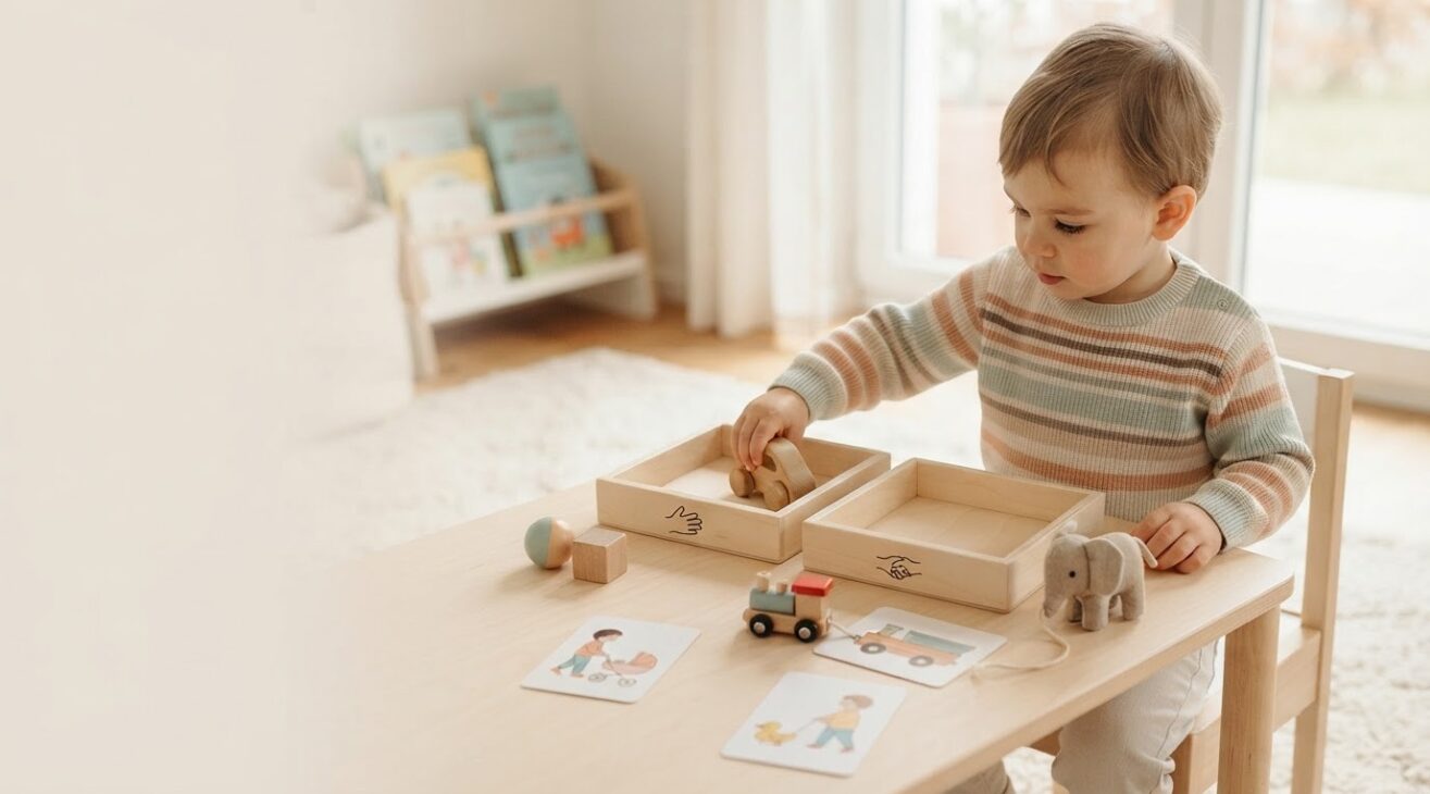 Push, Pull & Motion Activity Cards for 2-Year-Old Toddlers