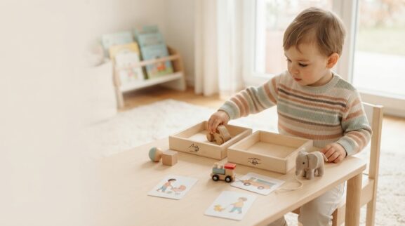 Push, Pull & Motion Activity Cards for 2 Years printable learning activity for a 2-year-old