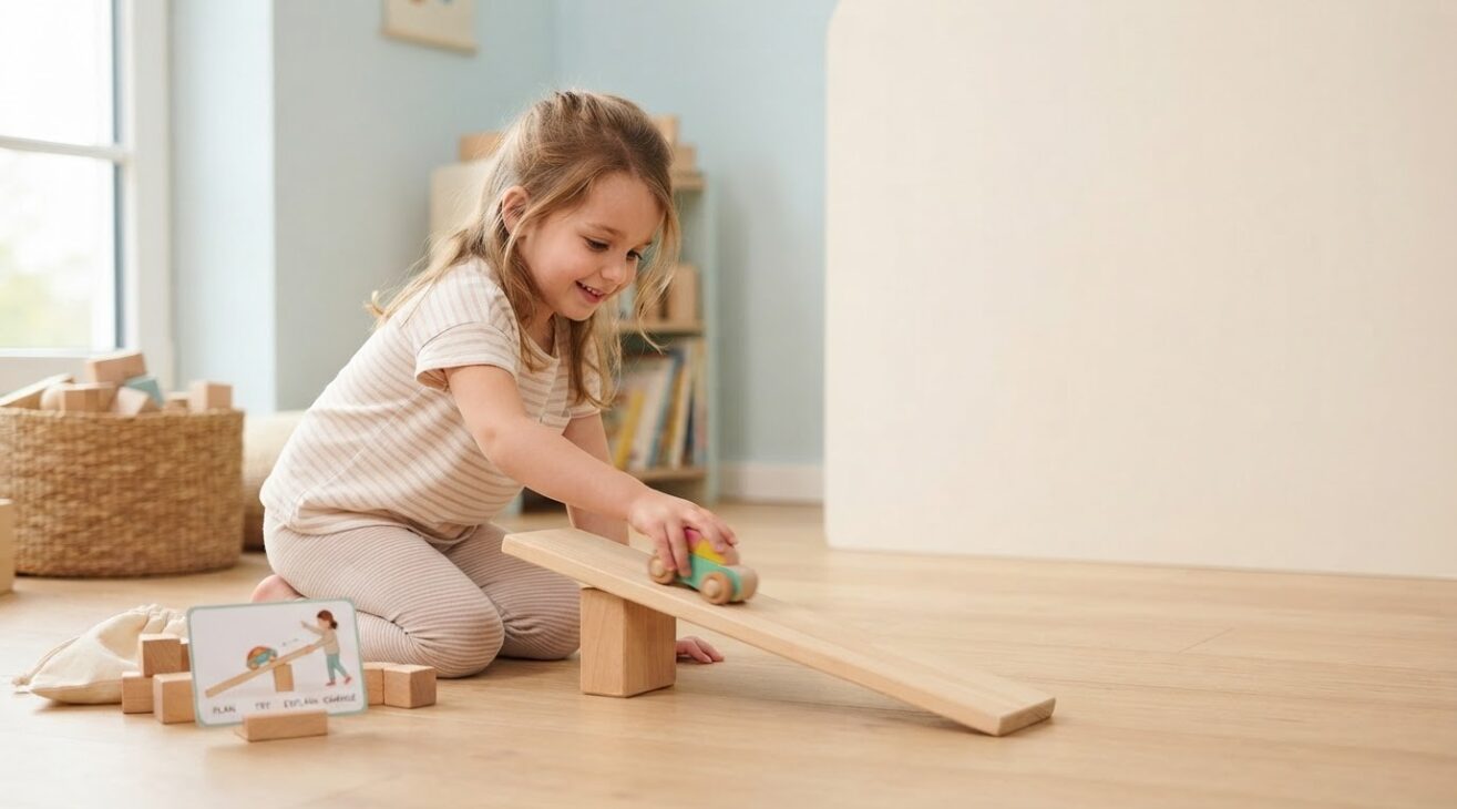 Push, Pull & Motion Activity Cards for 5-Year-Old Kids