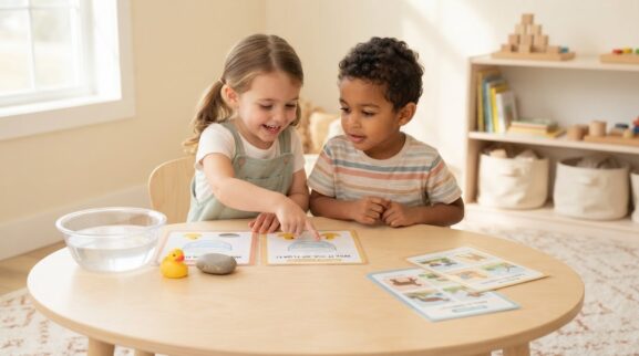 Questions & Conversation Activity Cards for 4 Years printable learning activity for a 4-year-old