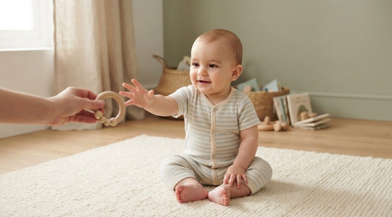 Reaching & Grasping for Babies 7–9 Months