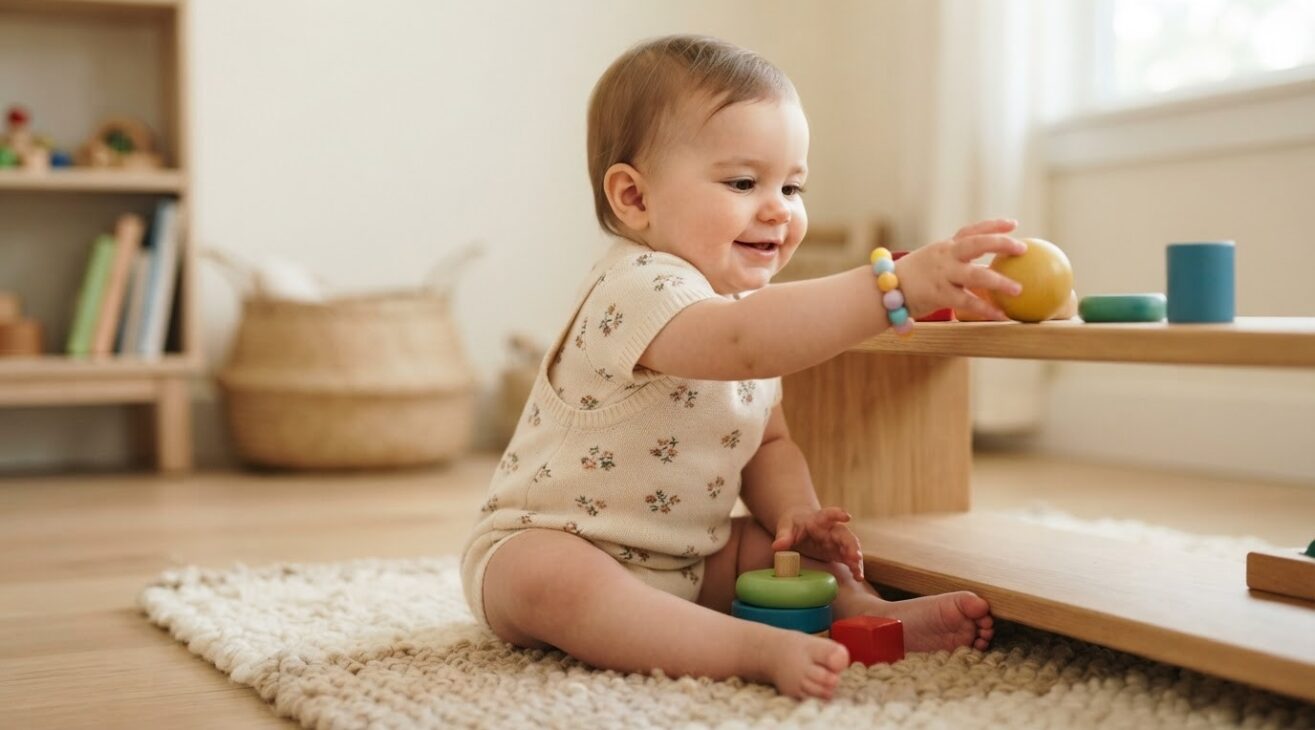 Reaching & Grasping Activity Cards for Babies 10–11 Months