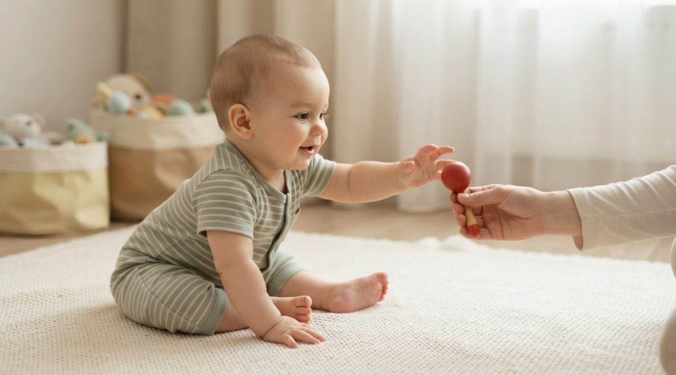 Reaching & Grasping Activity Cards for Babies 7–9 Months