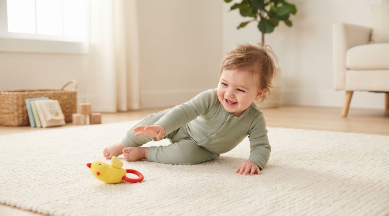 Reaching, Rolling & Body Movement Activity Cards for Babies 10–11 Months