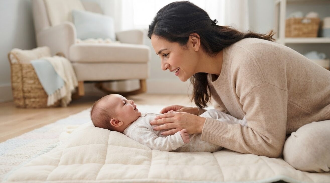 Responsive Communication Activity Cards for Babies 0–3 Months