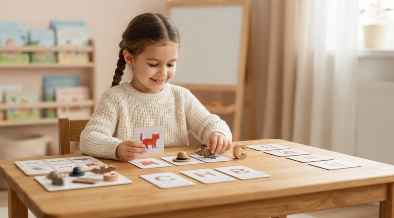 Rhyming & Sound Awareness Activity Cards for 5-Year-Old Kids
