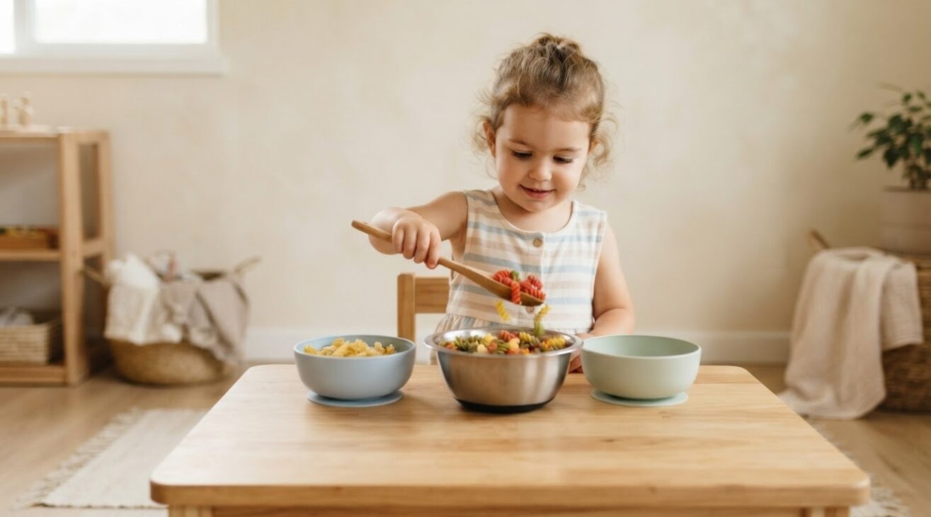 Scooping & Pouring for 2-Year-Old Toddlers