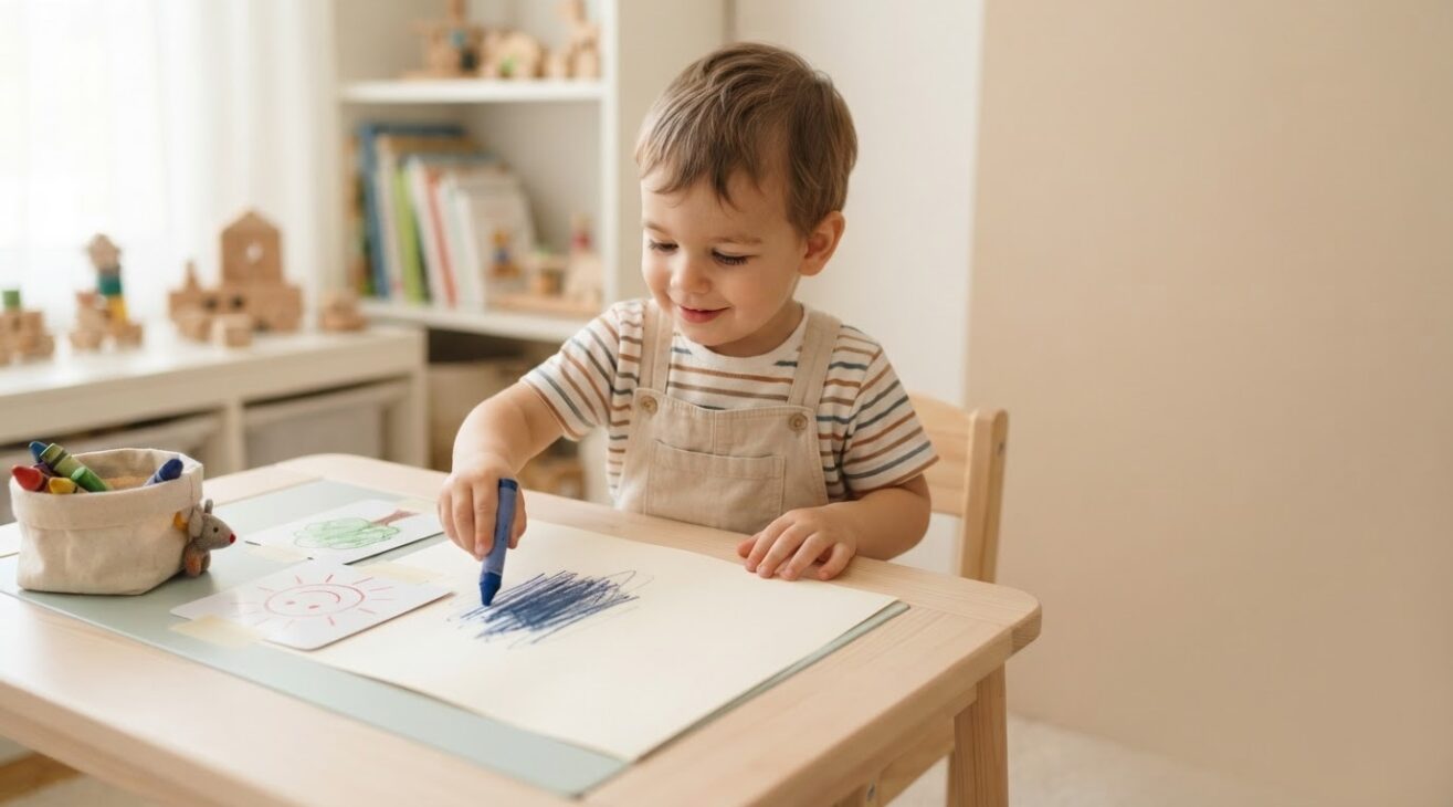 Scribble & Free Drawing for 2-Year-Old Toddlers