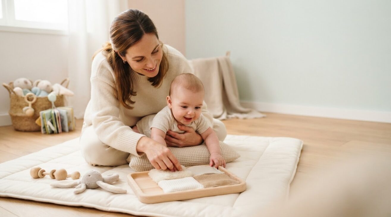 Sensory Textures for Babies 4–6 Months