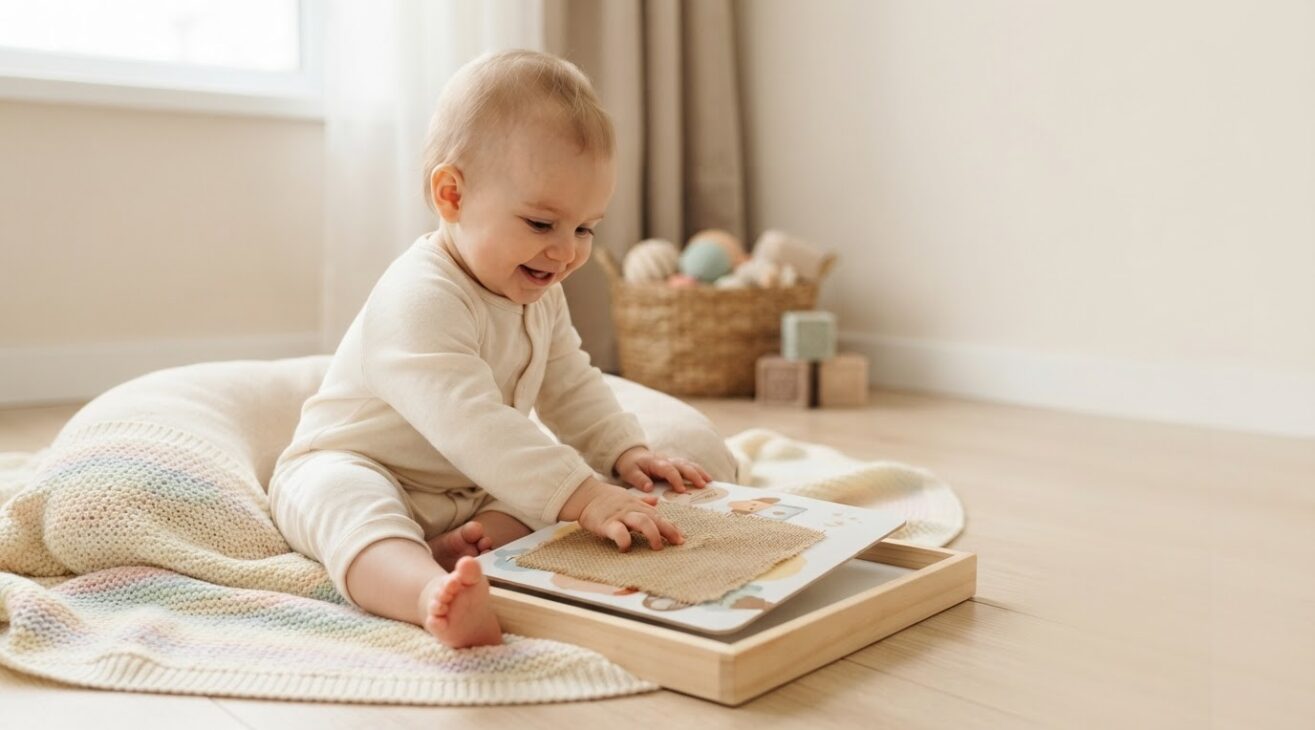 Sensory Textures Activity Cards for Babies 10–11 Months
