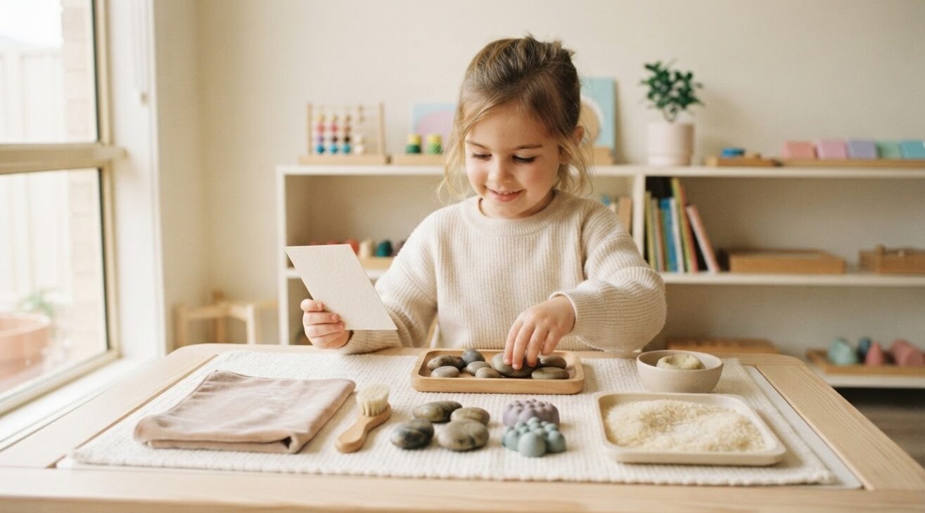 Sensory Textures Activity Cards for 5-Year-Old Kids