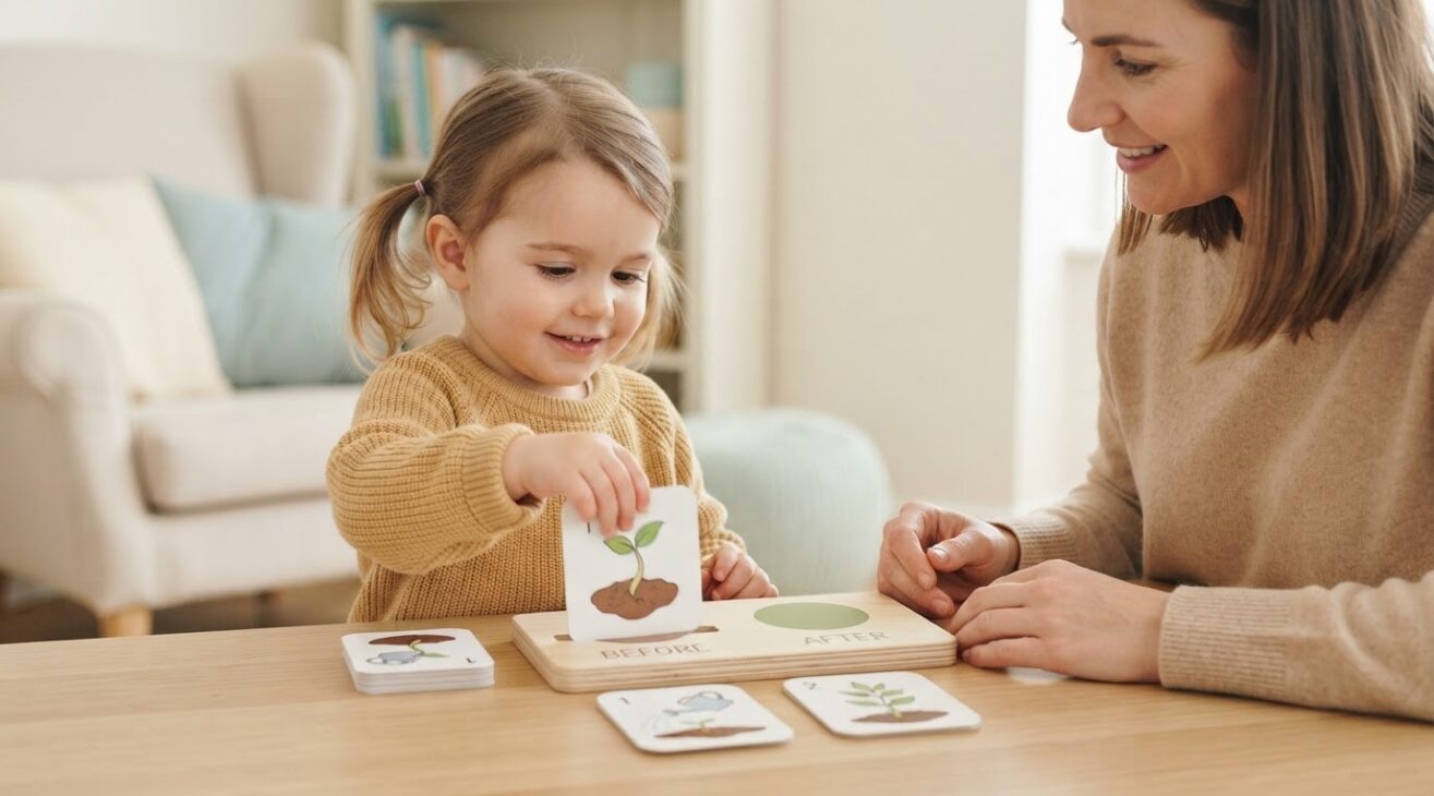 Sequencing Activity Cards for 2-Year-Old Toddlers