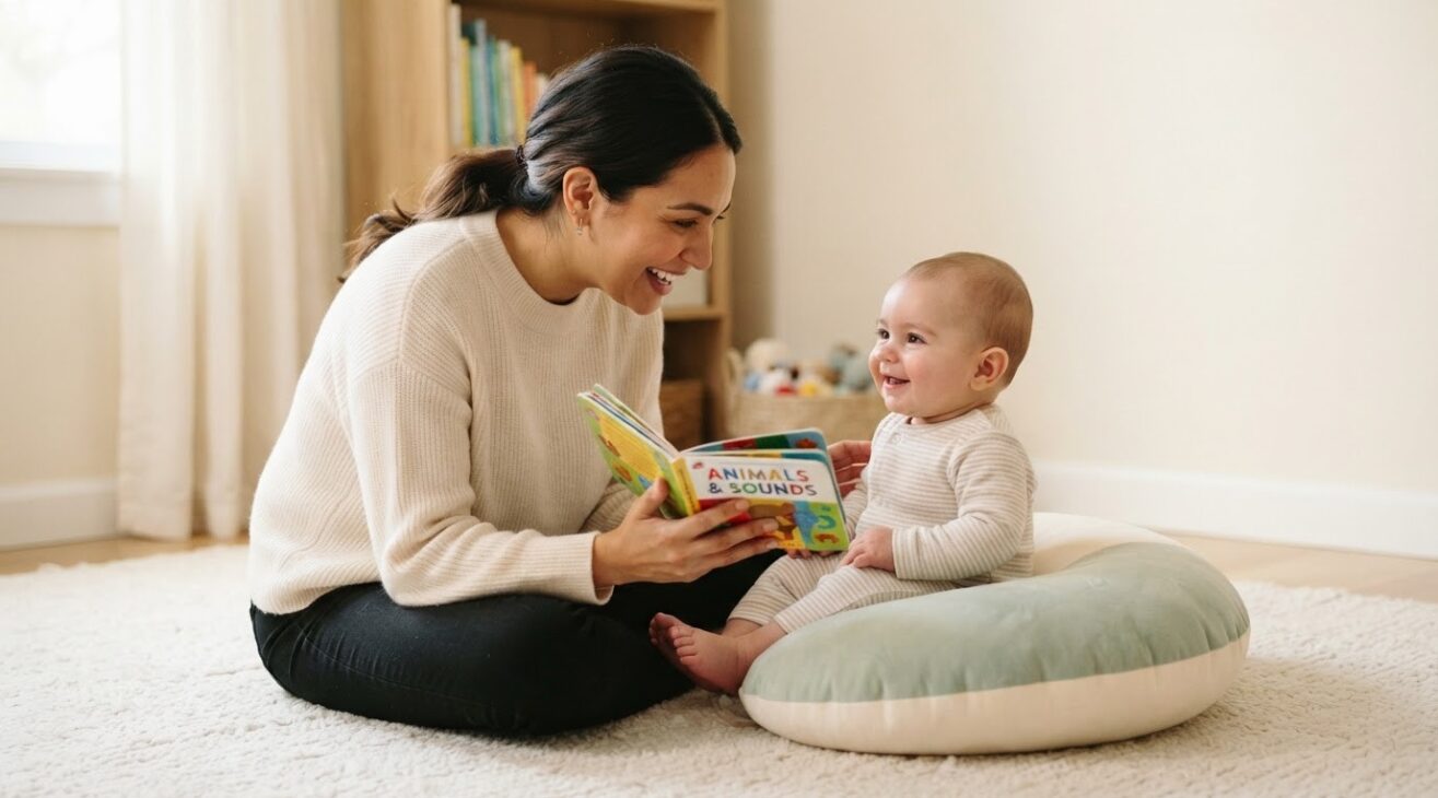 Shared Reading for Babies 4–6 Months
