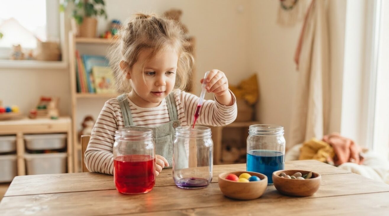 Simple Experiments Activity Cards for 3-Year-Old Toddlers