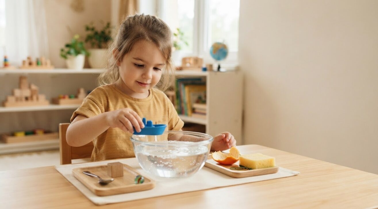 Simple Experiments Activity Cards for 4-Year-Old Kids