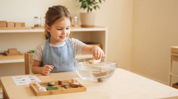 Simple Experiments Activity Cards for 5 Years printable learning activity for a 5-year-old