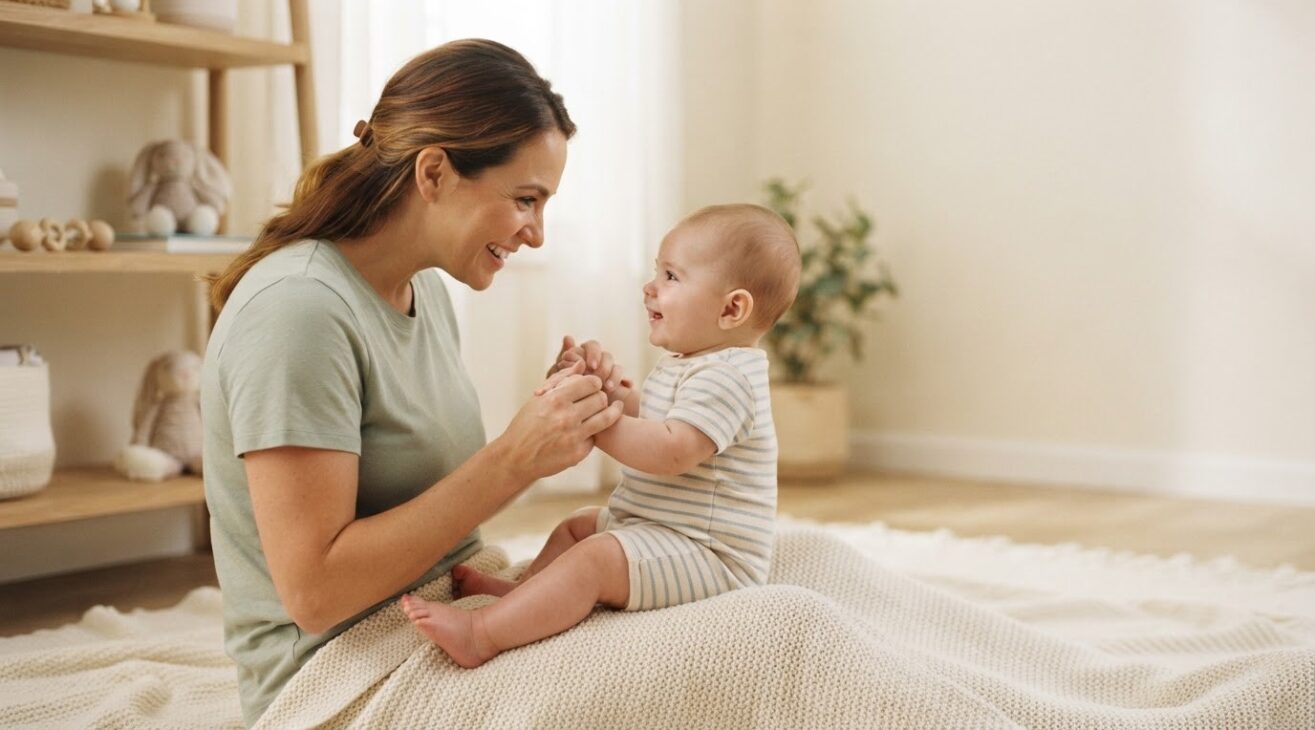 Sing, Move & Listen: Action Songs for Babies 4–6 Months
