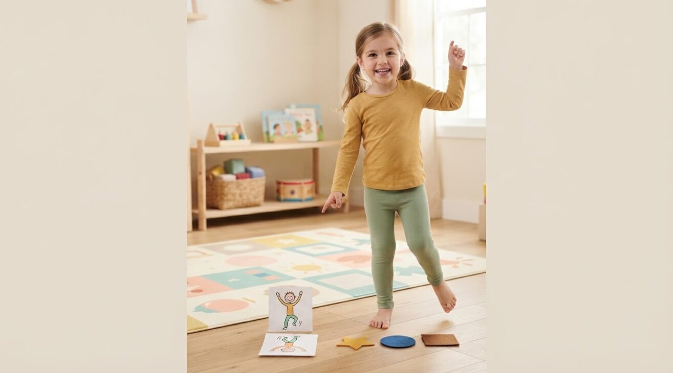 Sing, Move & Listen: Action Songs for 5-Year-Old Kids