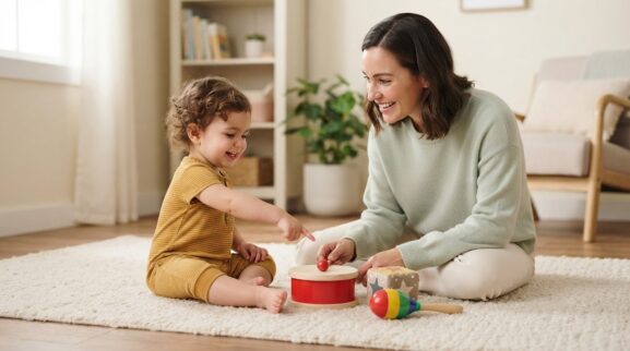 Sing, Move & Listen: Call & Response for 1 Year parent learning guide for a 1-year-old