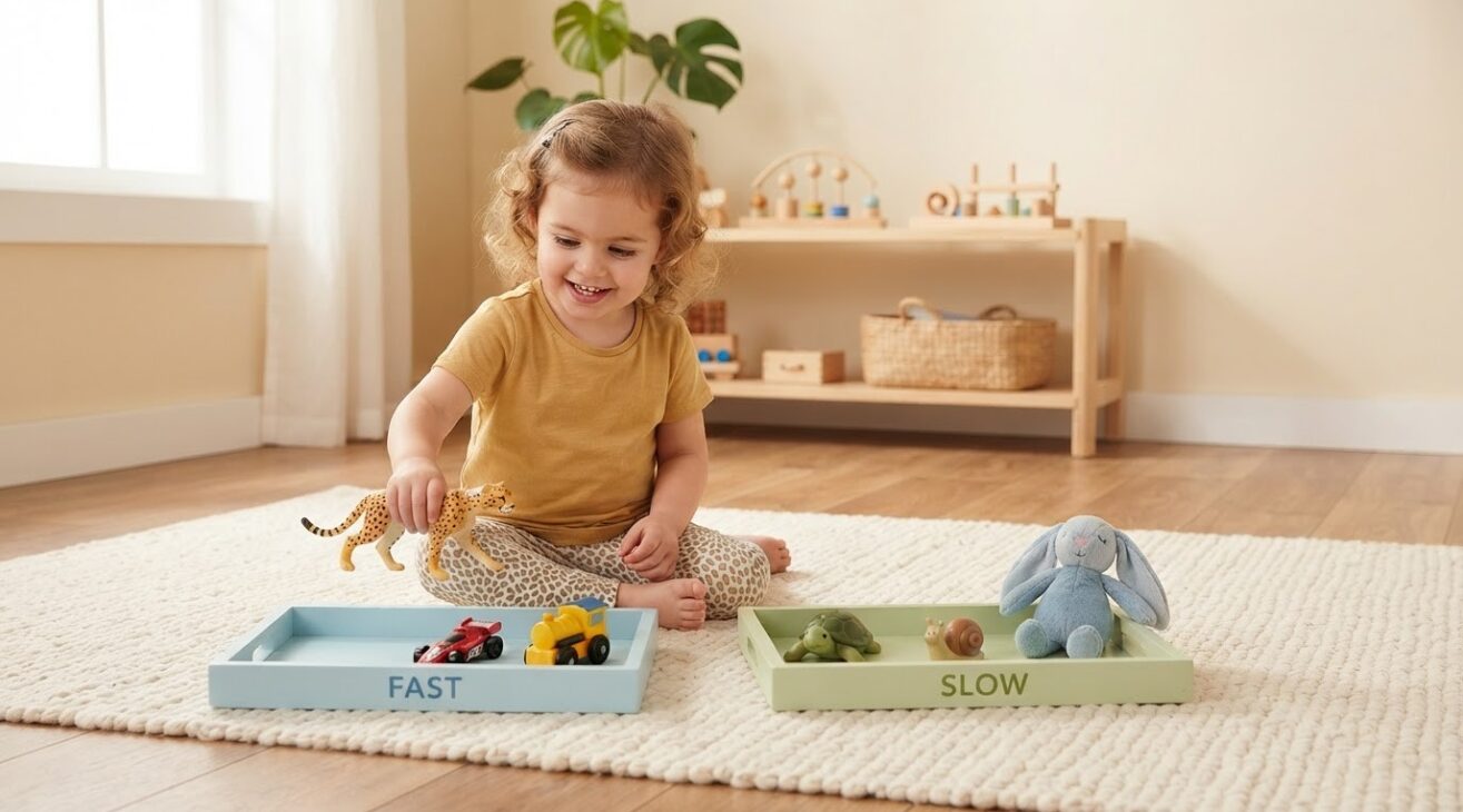 Sing, Move & Listen: Fast / Slow for 2-Year-Old Toddlers