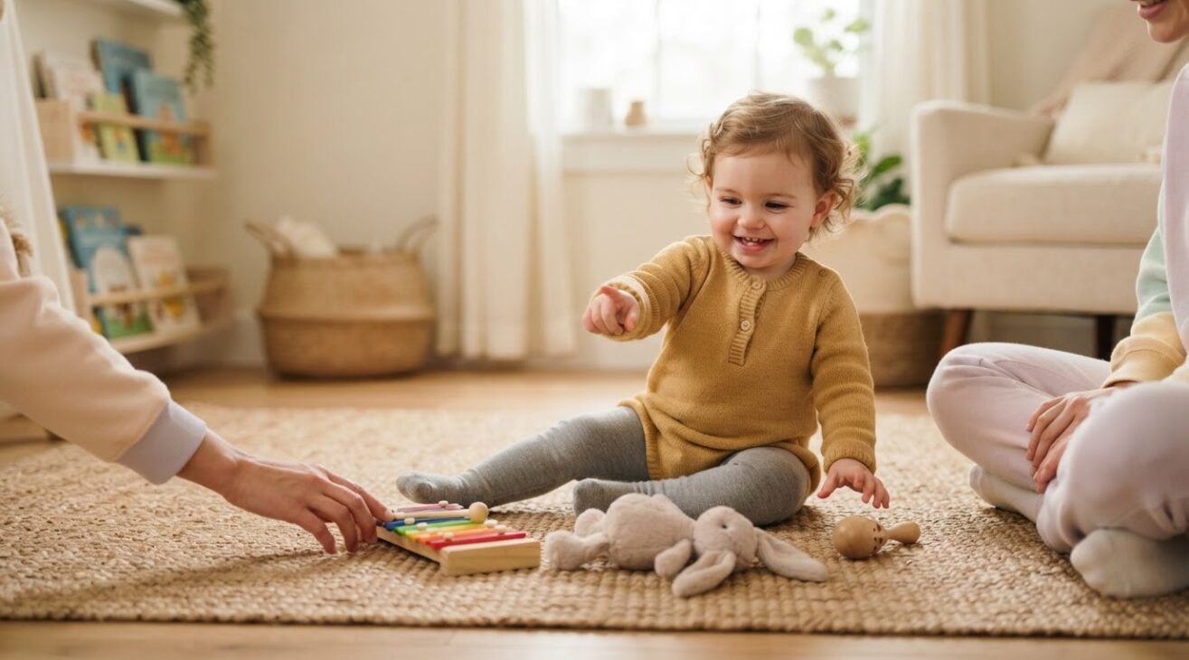 Sing, Move & Listen: Freeze & Listening Games for 1-Year-Old Toddlers