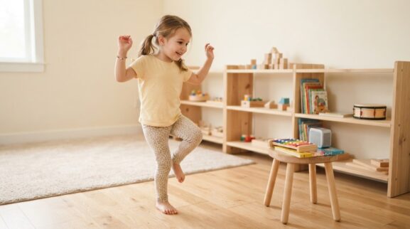Sing, Move & Listen: Freeze & Listening Games for 5 Years parent learning guide for a 5-year-old