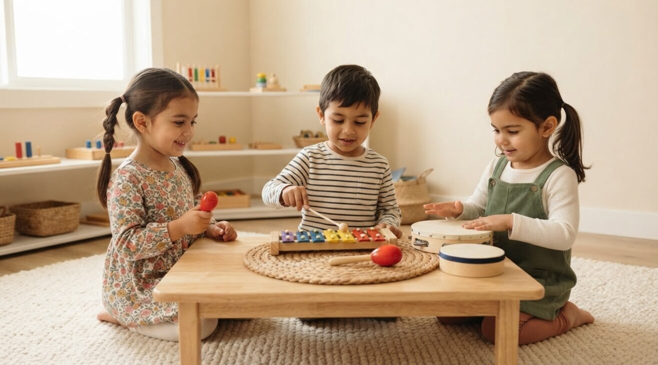 Sing, Move & Listen: Instrument Exploration for 4-Year-Old Kids