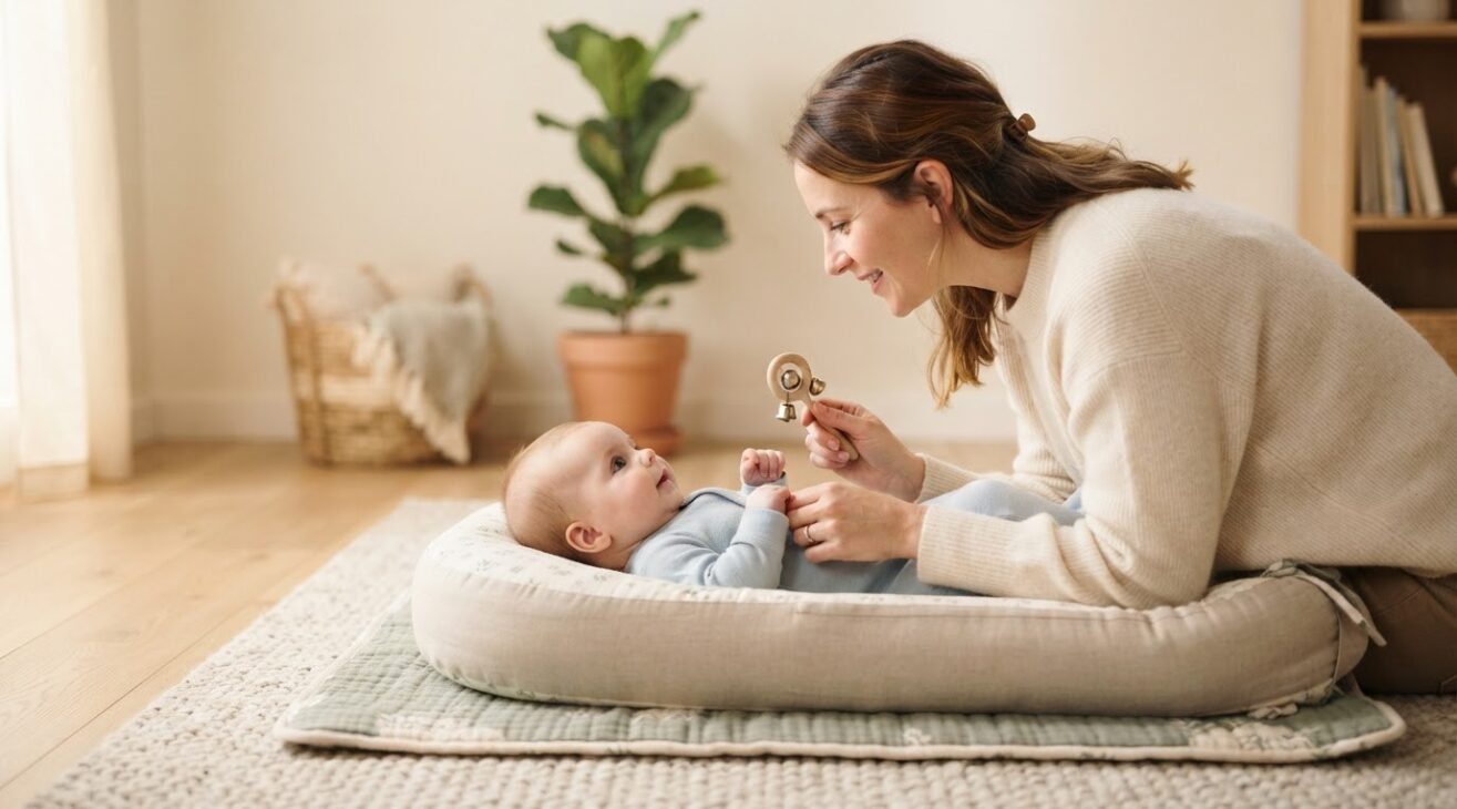 Sing, Move & Listen: Listening & Sound Awareness for Babies 0–3 Months