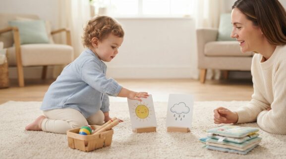 Sing, Move & Listen: Music & Storytelling for 2 Years parent learning guide for a 2-year-old