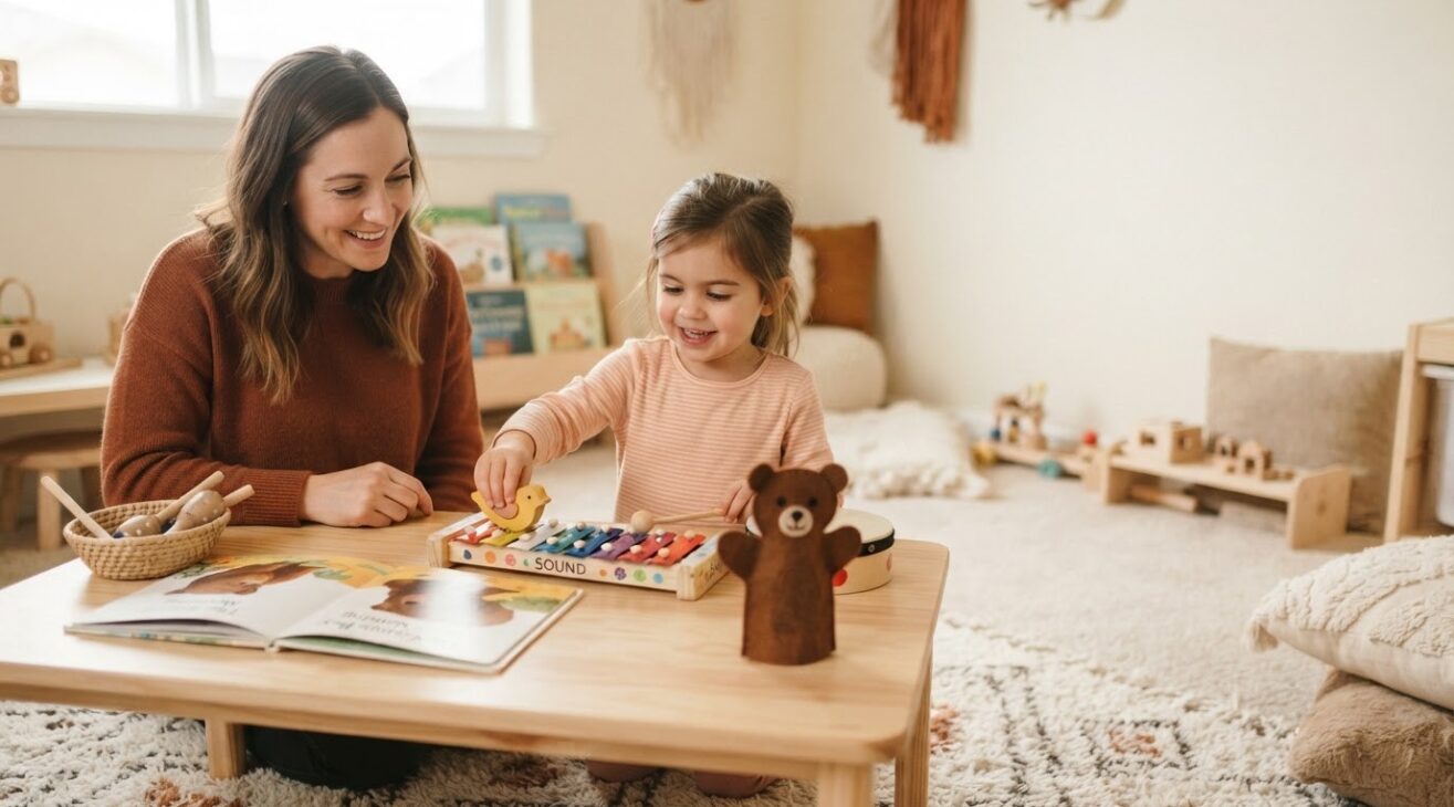 Sing, Move & Listen: Music & Storytelling for 4-Year-Old Kids