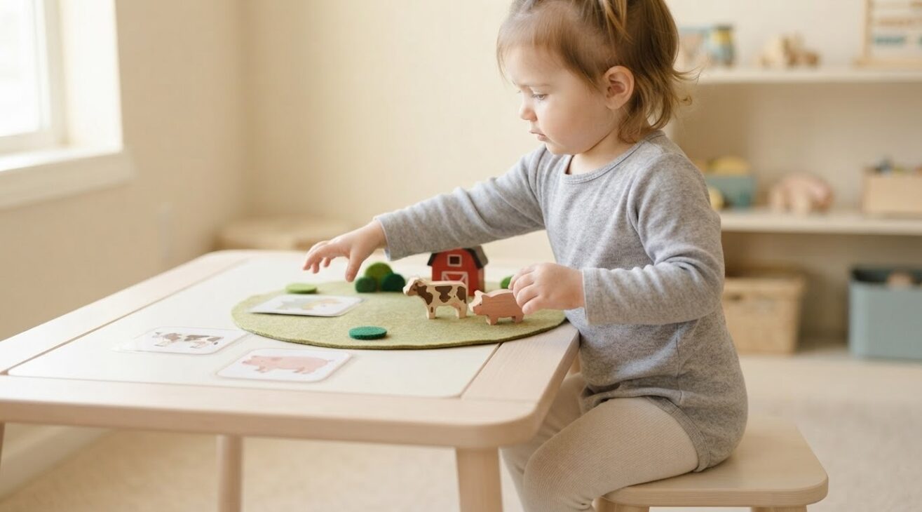 Small-World Play Activity Cards for 2-Year-Old Toddlers
