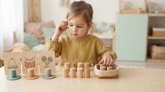 Sound Matching Activity Cards for 4 Years printable learning activity for a 4-year-old