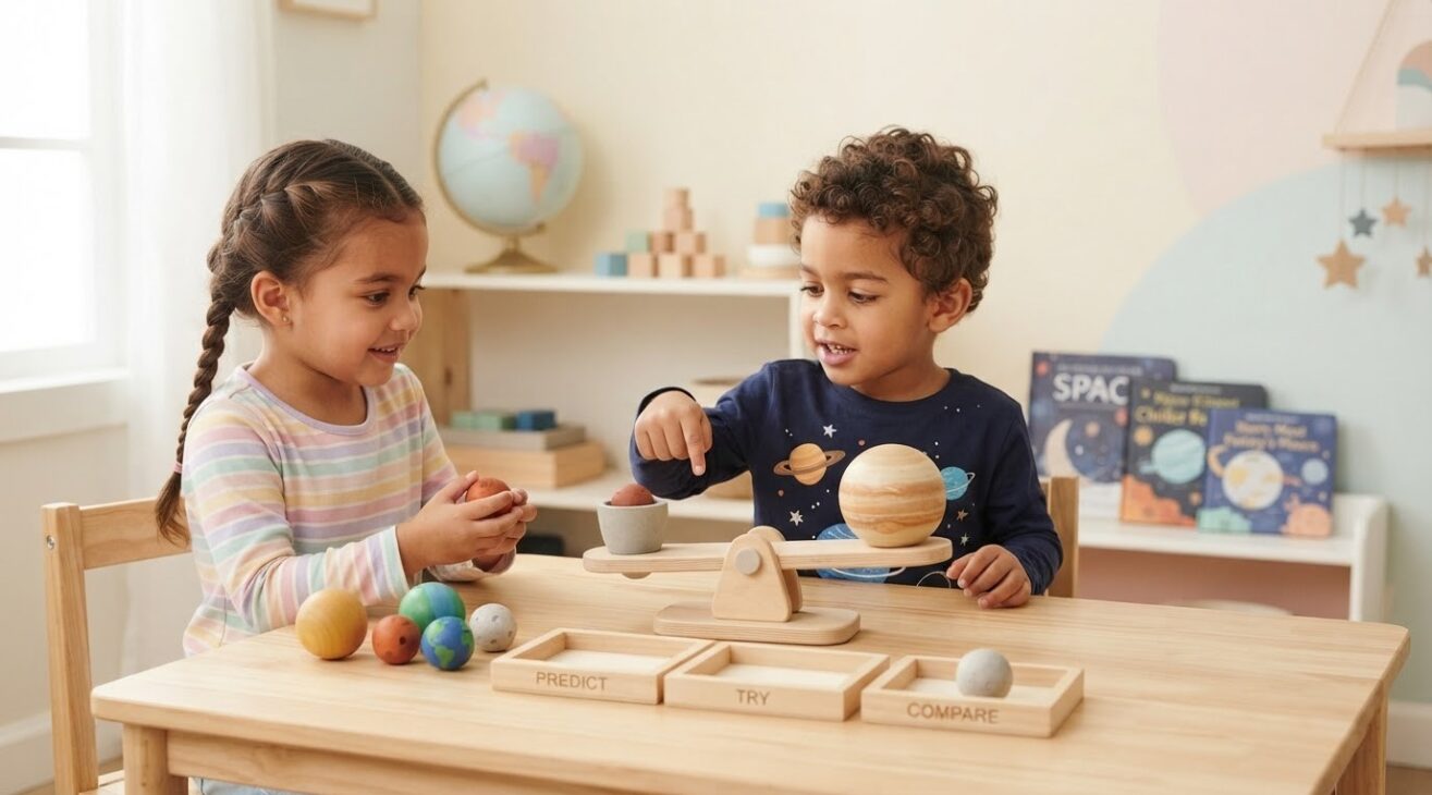 Space Basics for 4-Year-Old Kids