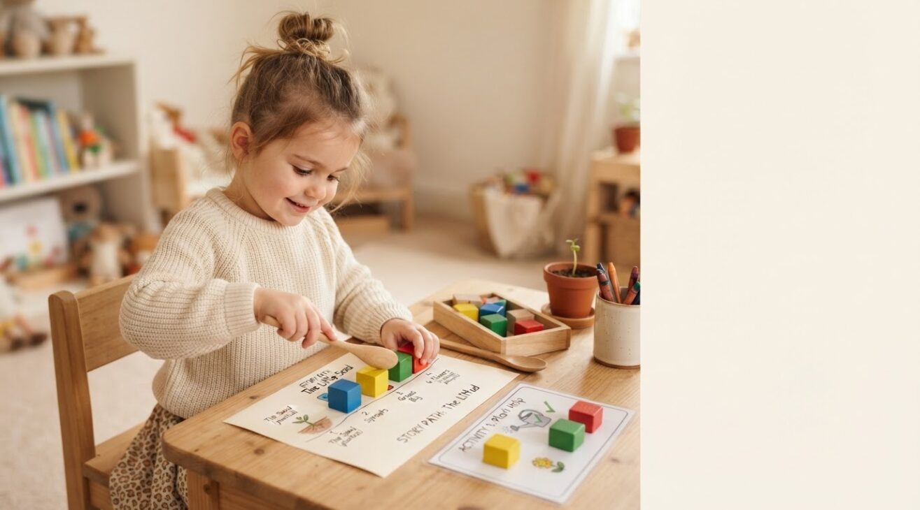 Story Comprehension Activity Cards for 4-Year-Old Kids