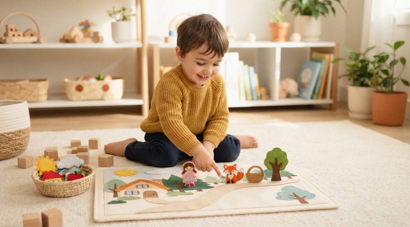 Storytelling Language for 3-Year-Old Toddlers