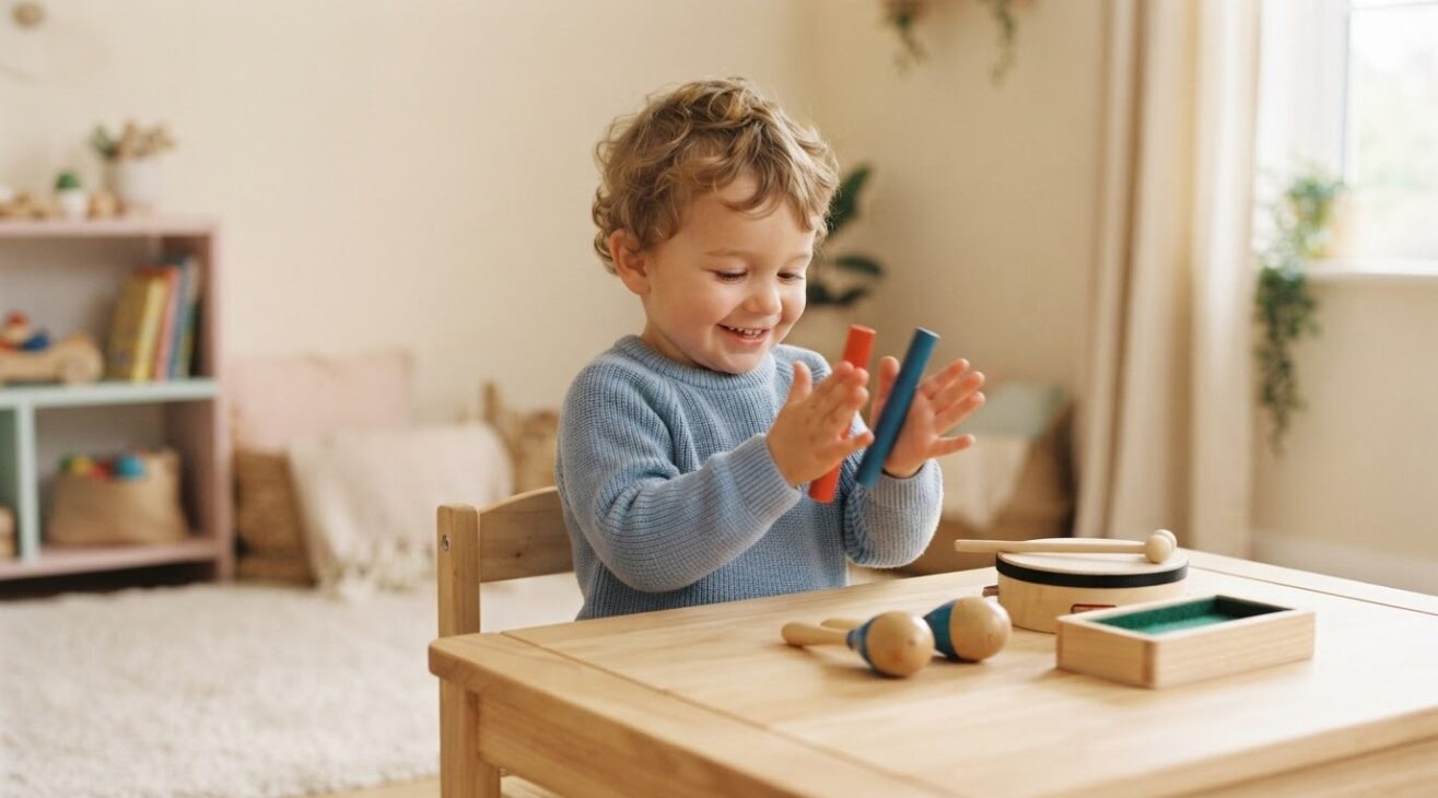 Tap the Rhythm: Clap It Again Away From the Screen for 3-Year-Old Toddlers