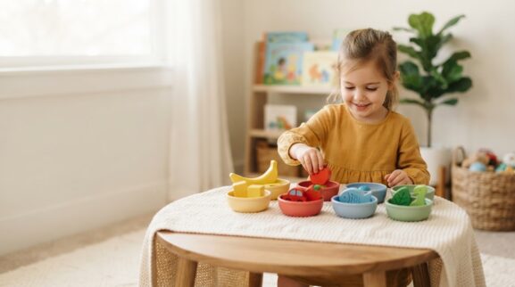 Teach Through Play: Color Recognition for 3 Years parent learning guide for a 3-year-old