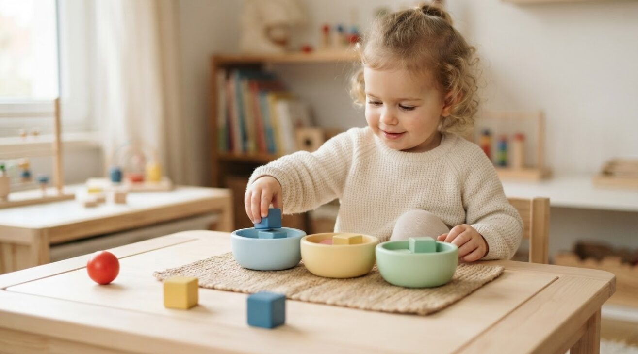 Teach Through Play: Color Sorting & Matching for 1-Year-Old Toddlers