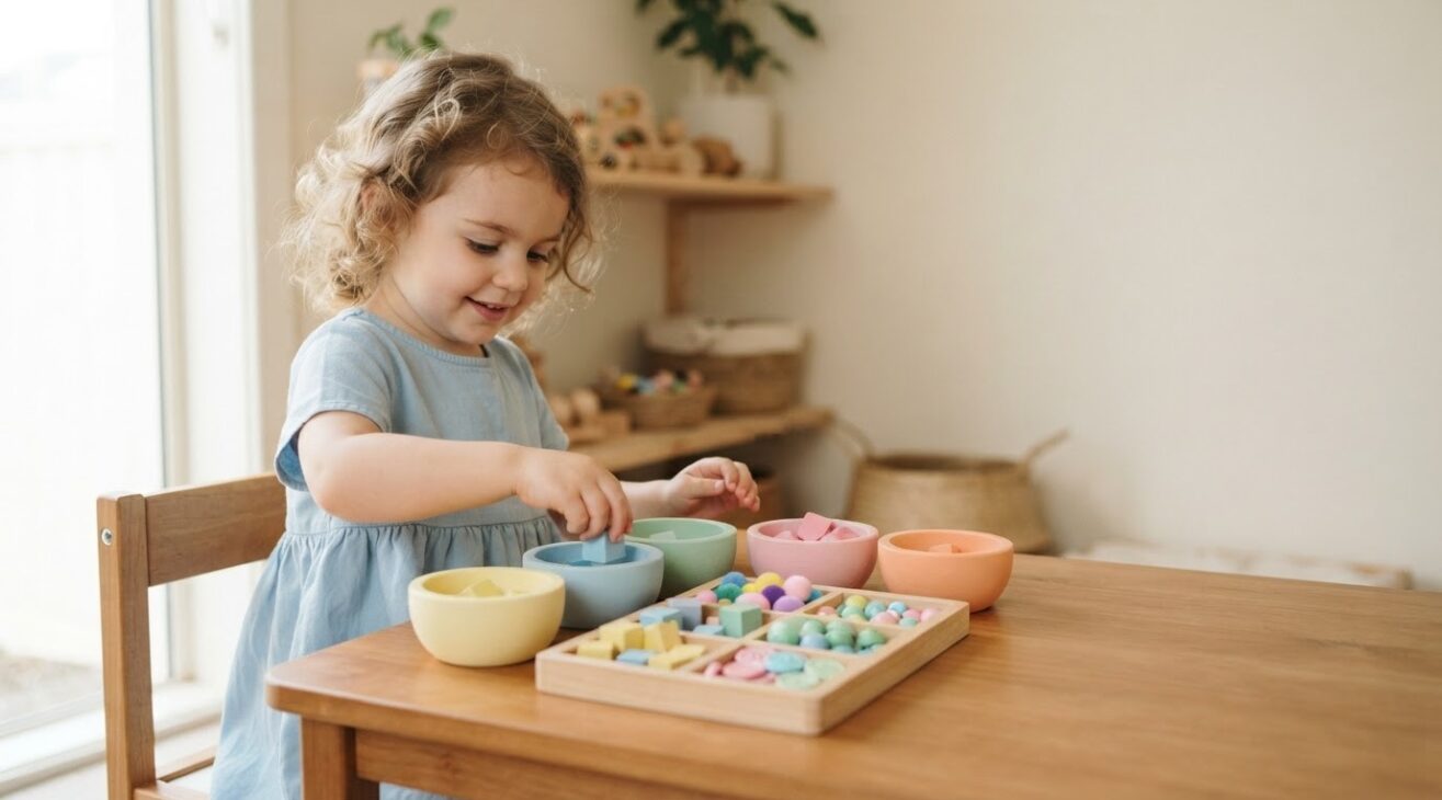 Teach Through Play: Color Sorting & Matching for 3-Year-Old Toddlers