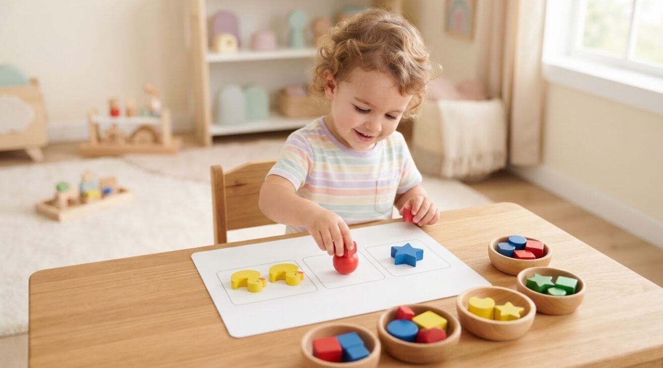 Teach Through Play: Same & Different for 3-Year-Old Toddlers